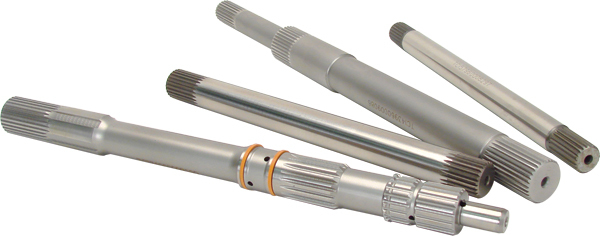 tci input shaft, pro-x , 1.76 carrier, turbo splines, 12.875 in. length, powerglide, each