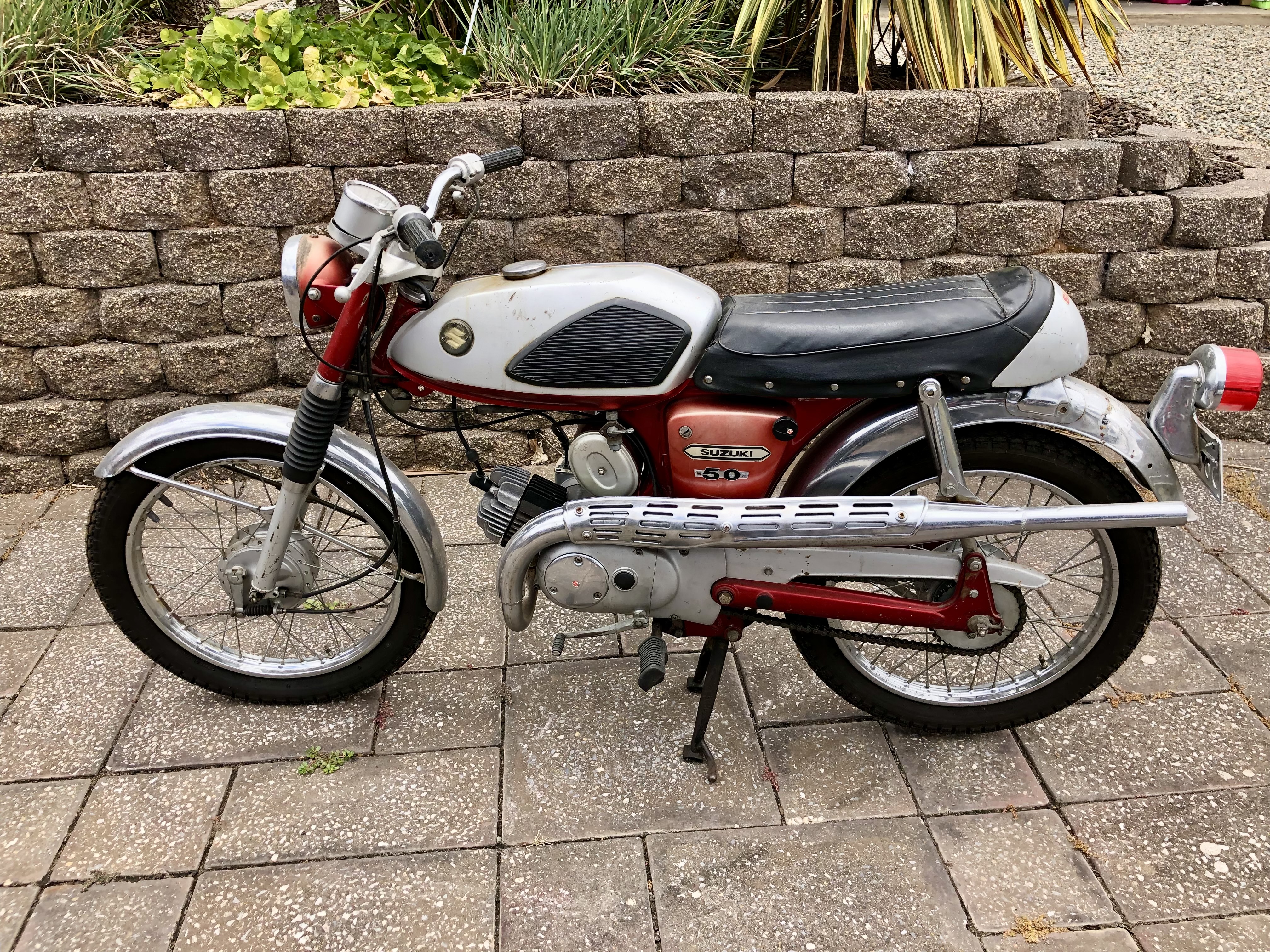 1969 suzuki mavrick as50 road