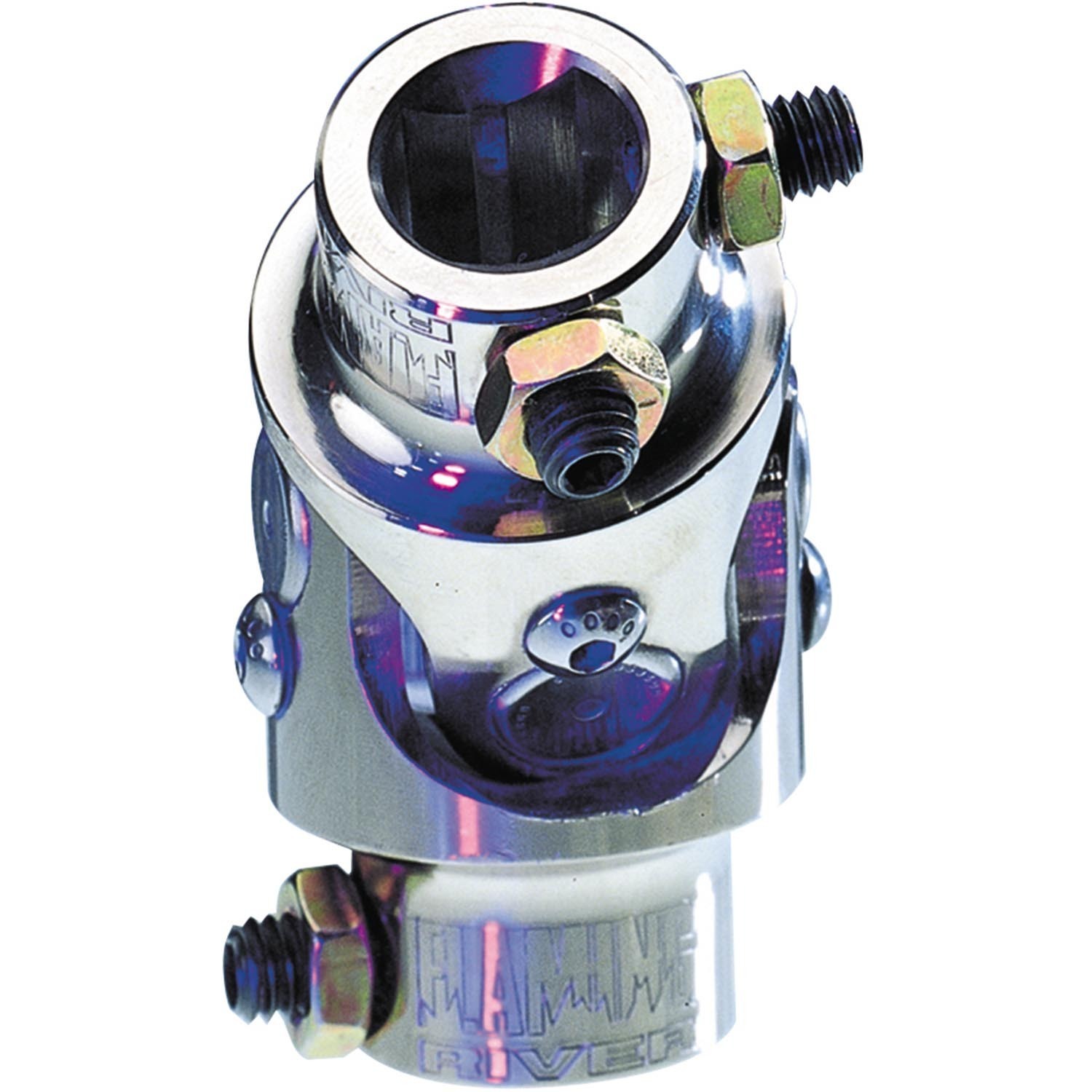 flaming river steering universal joint, 1 in. bore 48 spline x 3/4 in. bore 30 spline, each