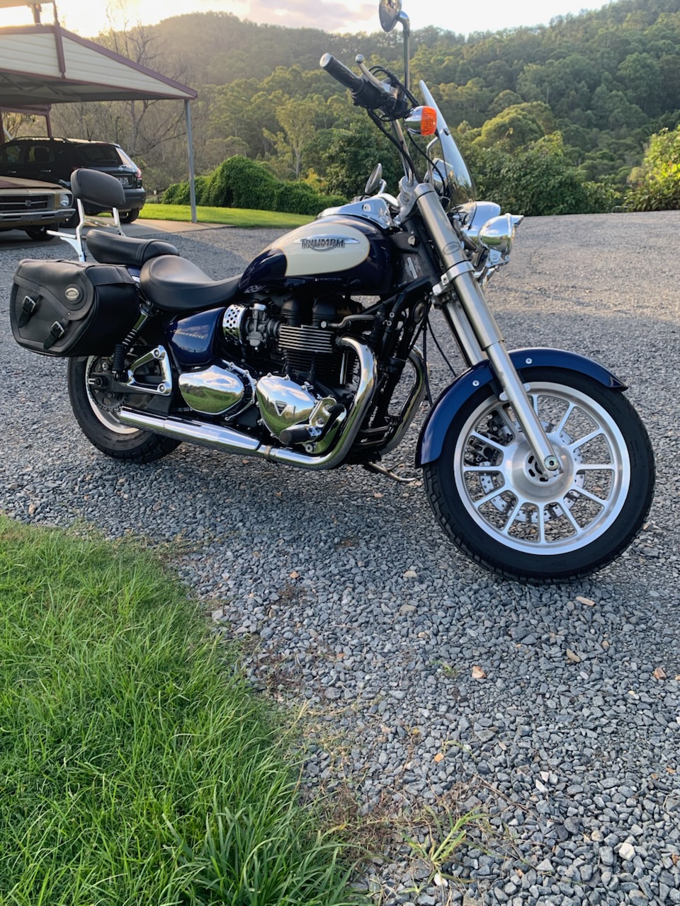 2008 triumph america cruiser
