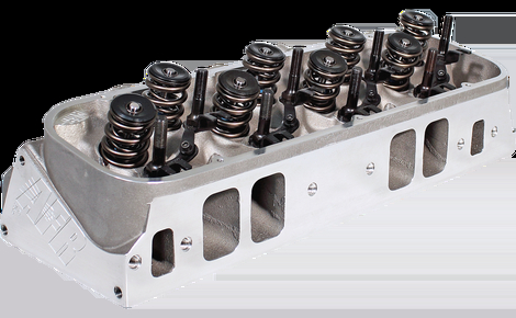 afr cylinder head, 24 bbc 345cc partially cnc ported, 117cc chambers, race ready, assembled, pair