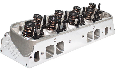 afr cylinder head, 24 bbc 290cc oval port fully cnc ported, 112cc chambers, competition package, assembled w/solid roller springs, pair