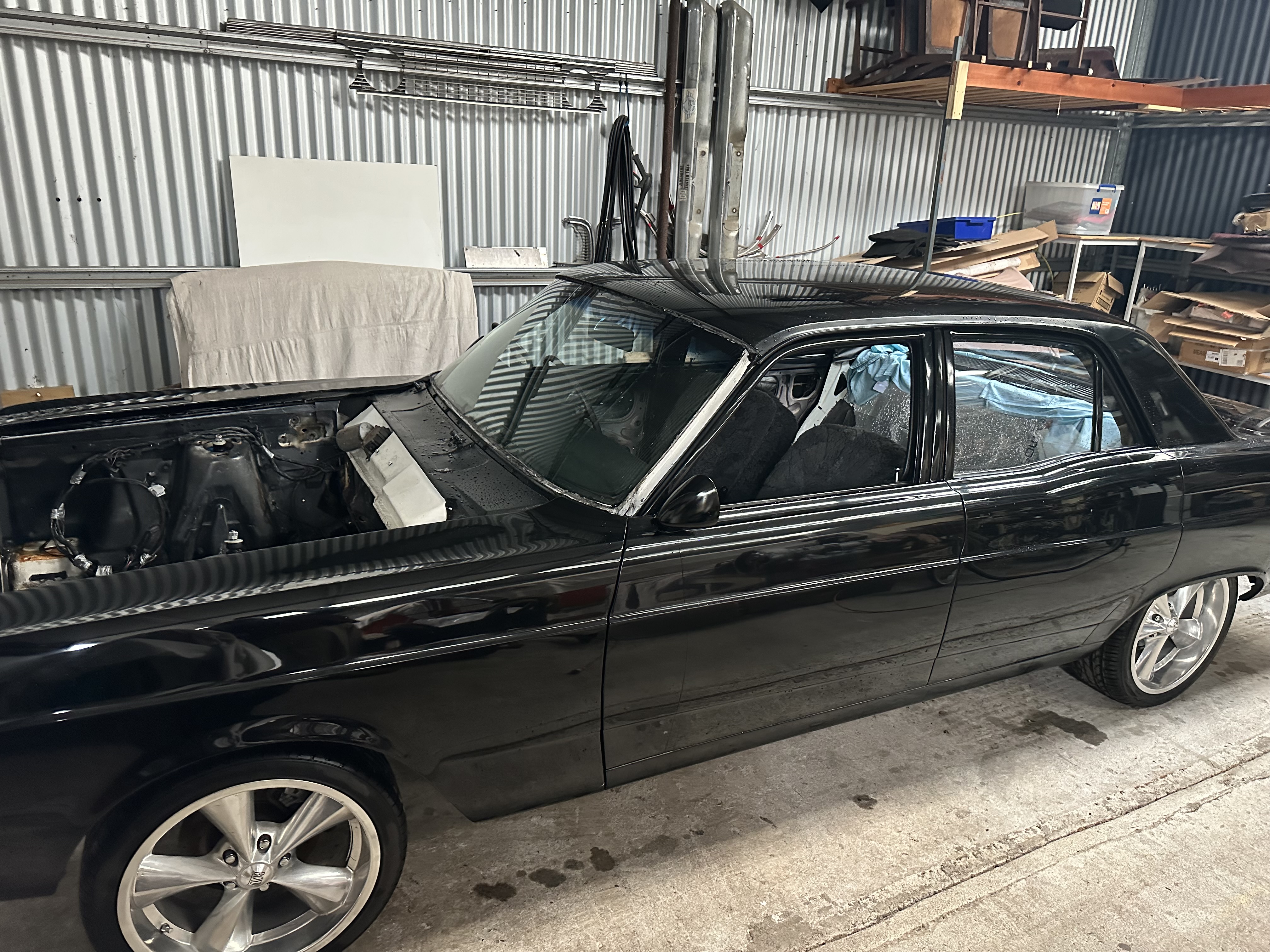 1969 ford fairlane zb 500 3 sp automatic 4d sedan