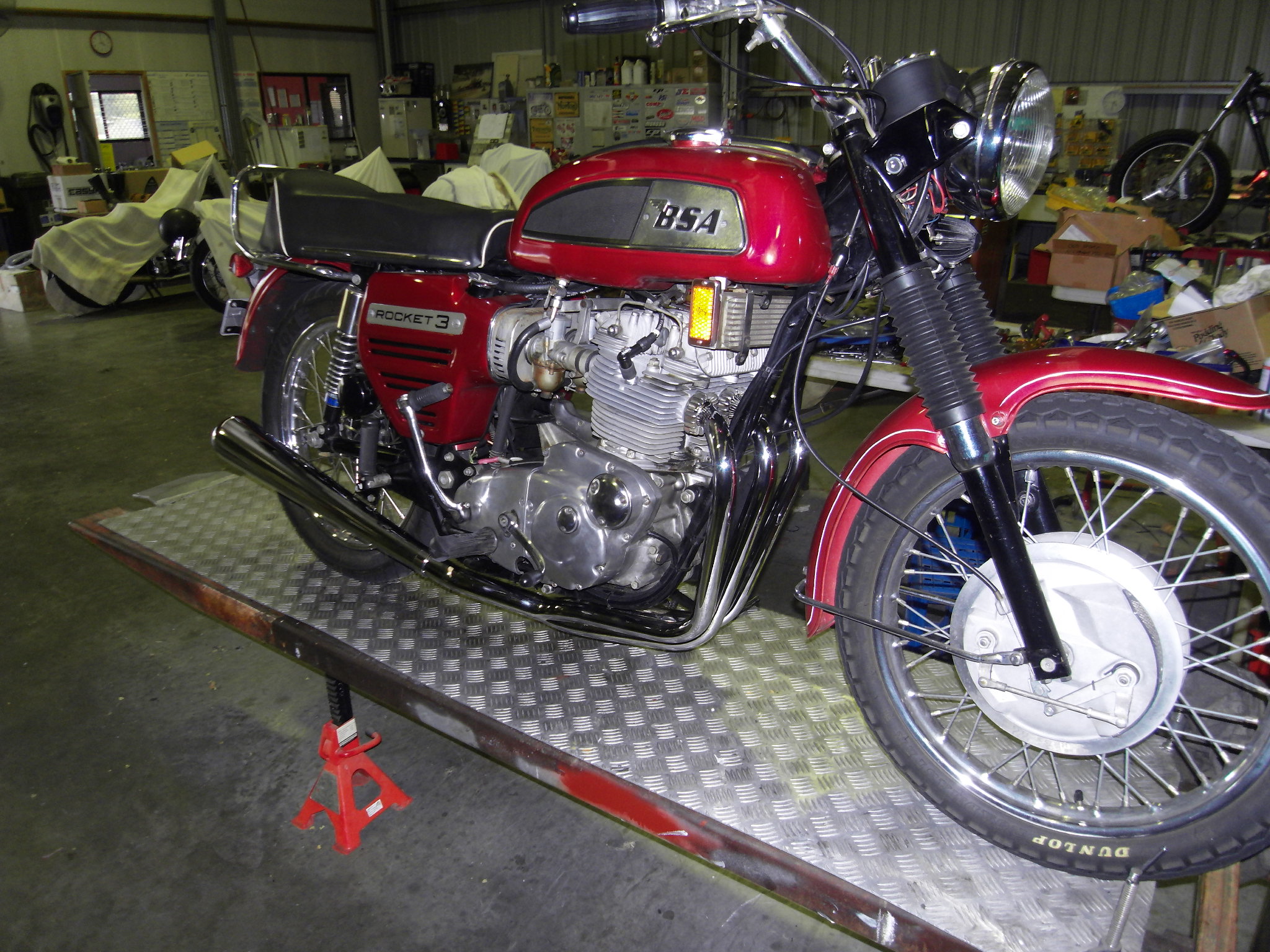1969 bsa a75 rocket iii mki road