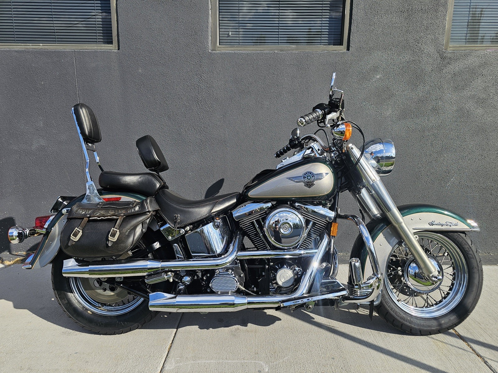 1996 harley-davidson flstn heritage s/tail nostalgia special cruiser