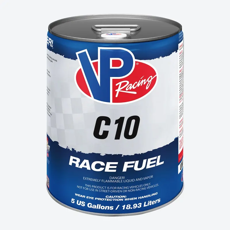 vp racing, unleaded racing fuel, c10, 19l drum