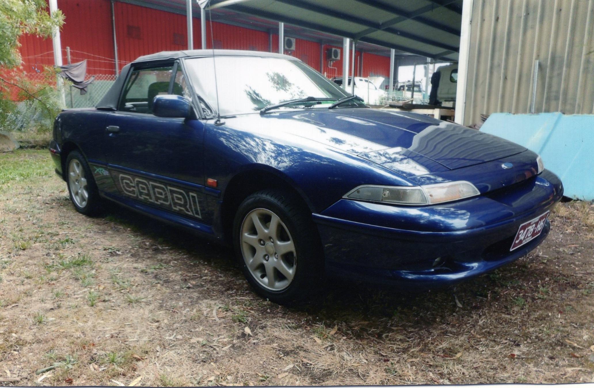 1994 ford capri se xr2 5 sp manual 2d convertible