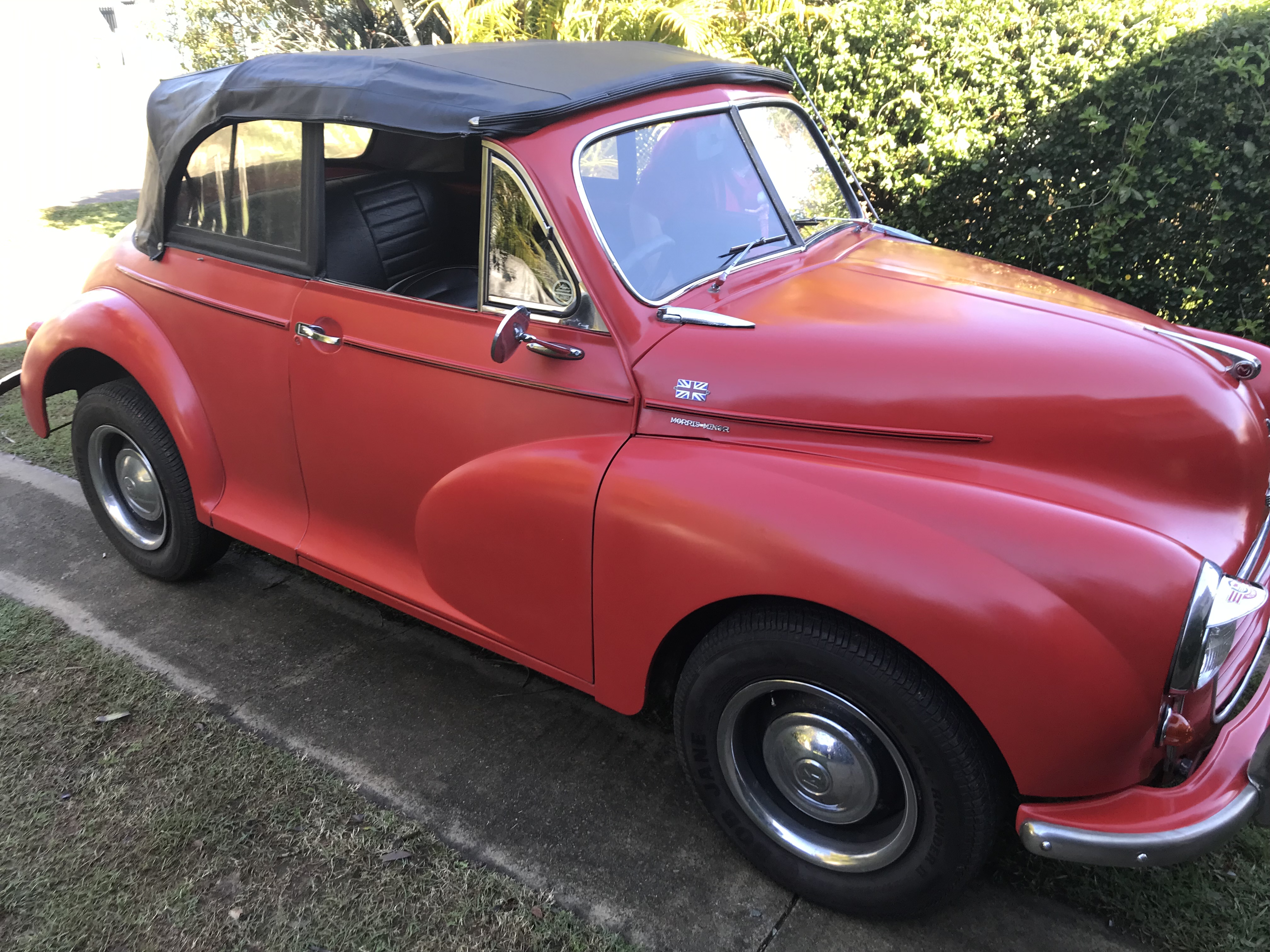 1954 morris minor automatic convertible