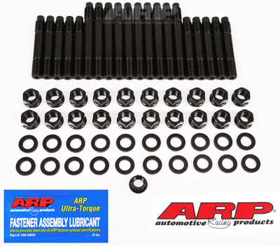 arp main studs, 4-bolt main, for chevrolet, big block, kit