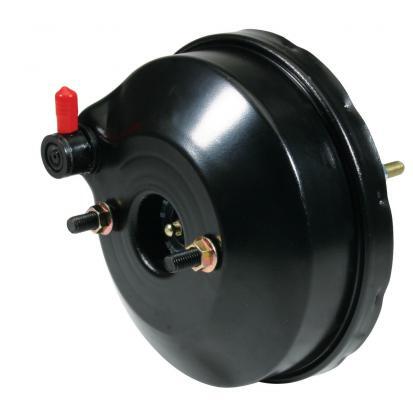 proflow power brake booster universal 8in. single diaphragm, black