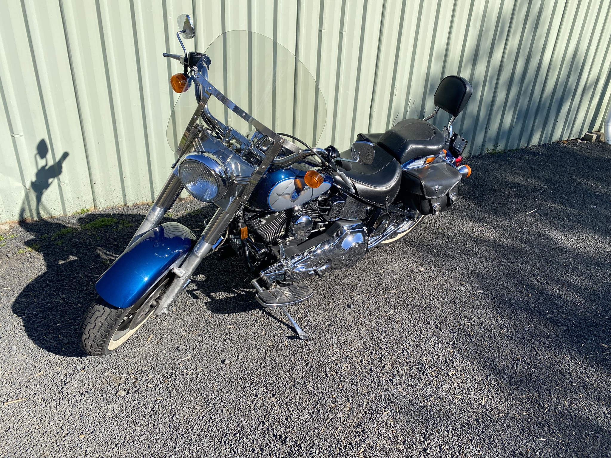 1998 harley-davidson flstf fat boy cruiser