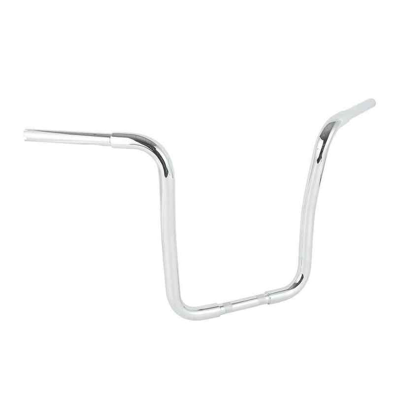 attitude inc beefy ape handlebar, chrome, 16 in. rise 1-1/4 in, for harley sporster ,softail custom, each