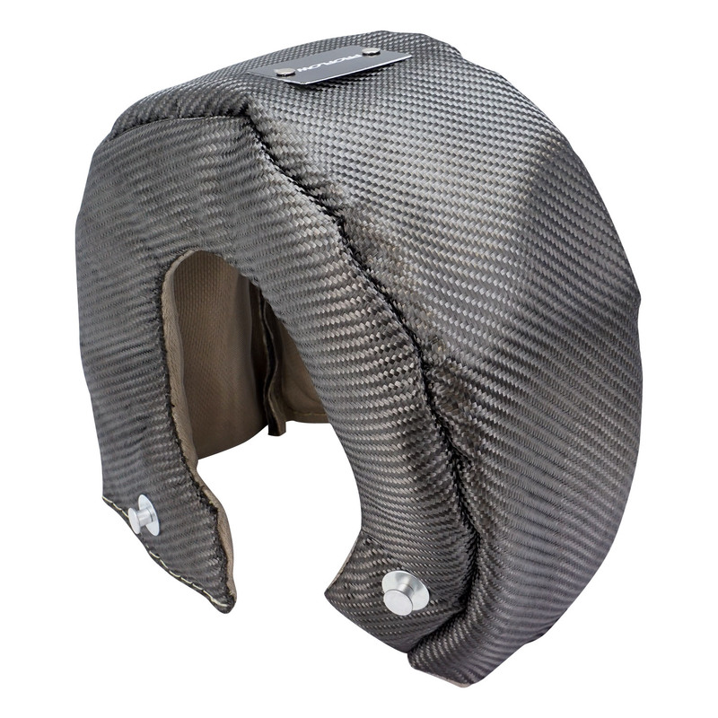 proflow turbo heat shield beanie, carbon fibre turbo blanket, t4, gt42/gt45