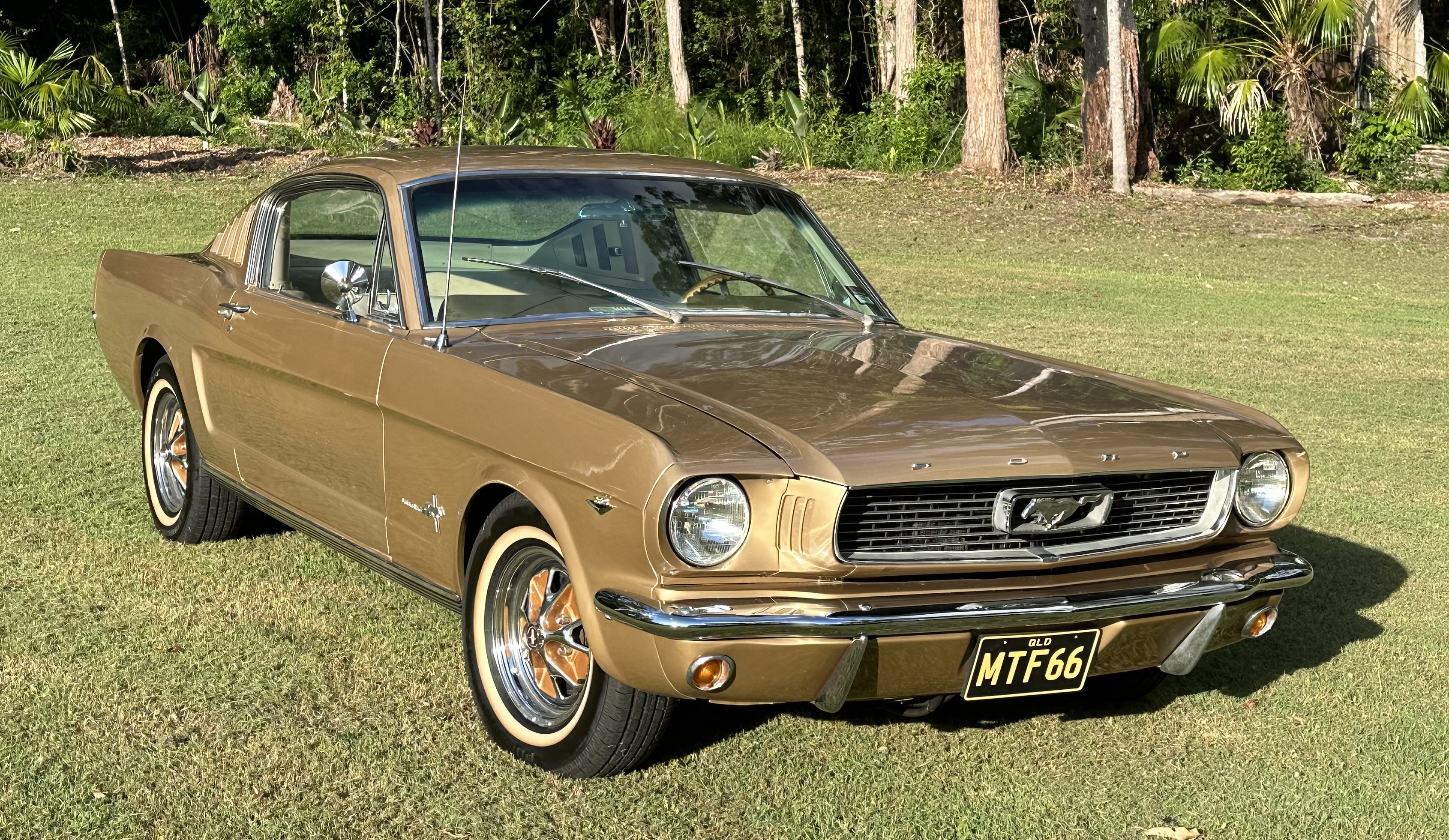 1966 ford mustang 2+2 automatic 2d fastback