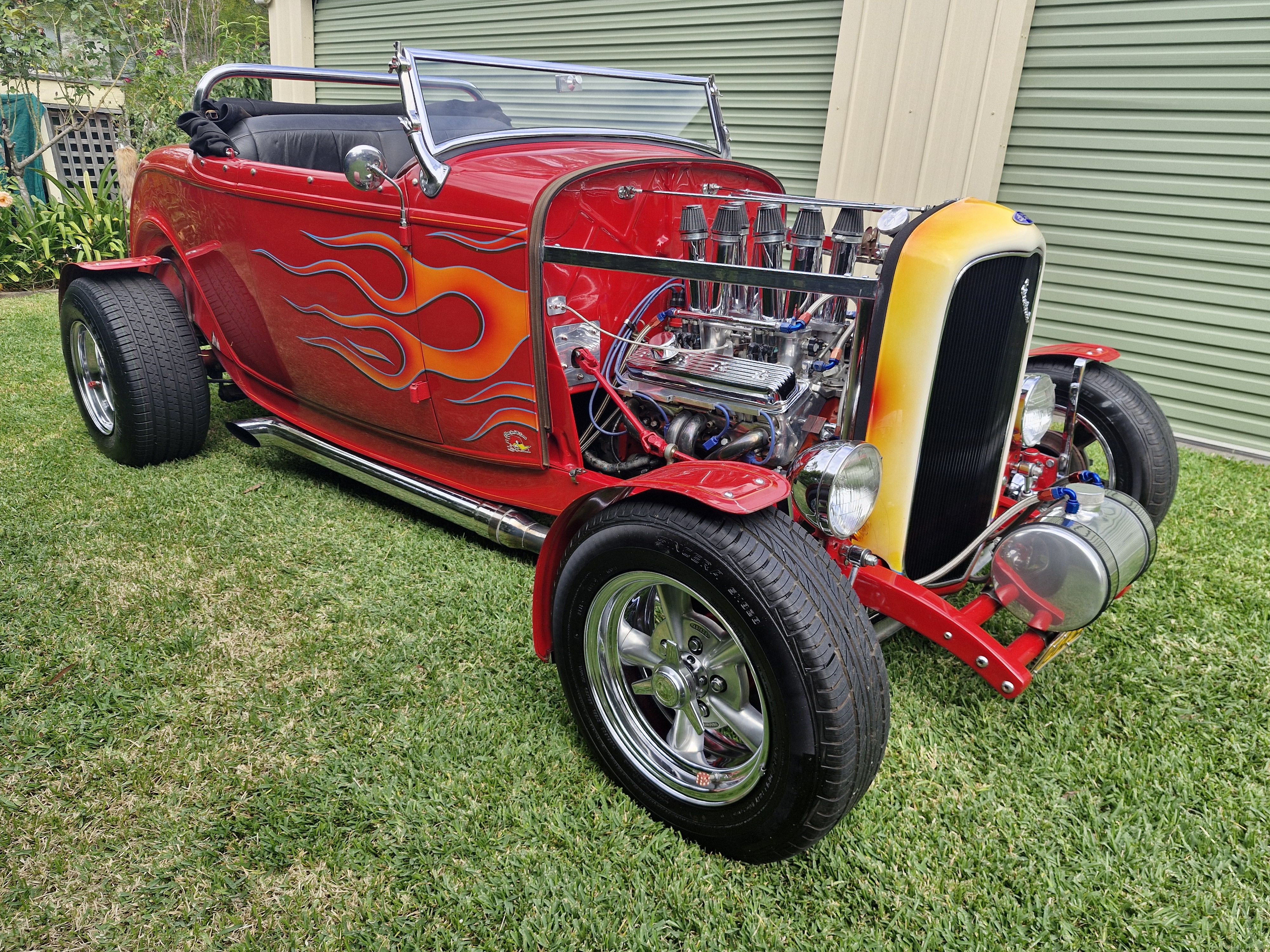1932 ford hi boy hot rod roadster