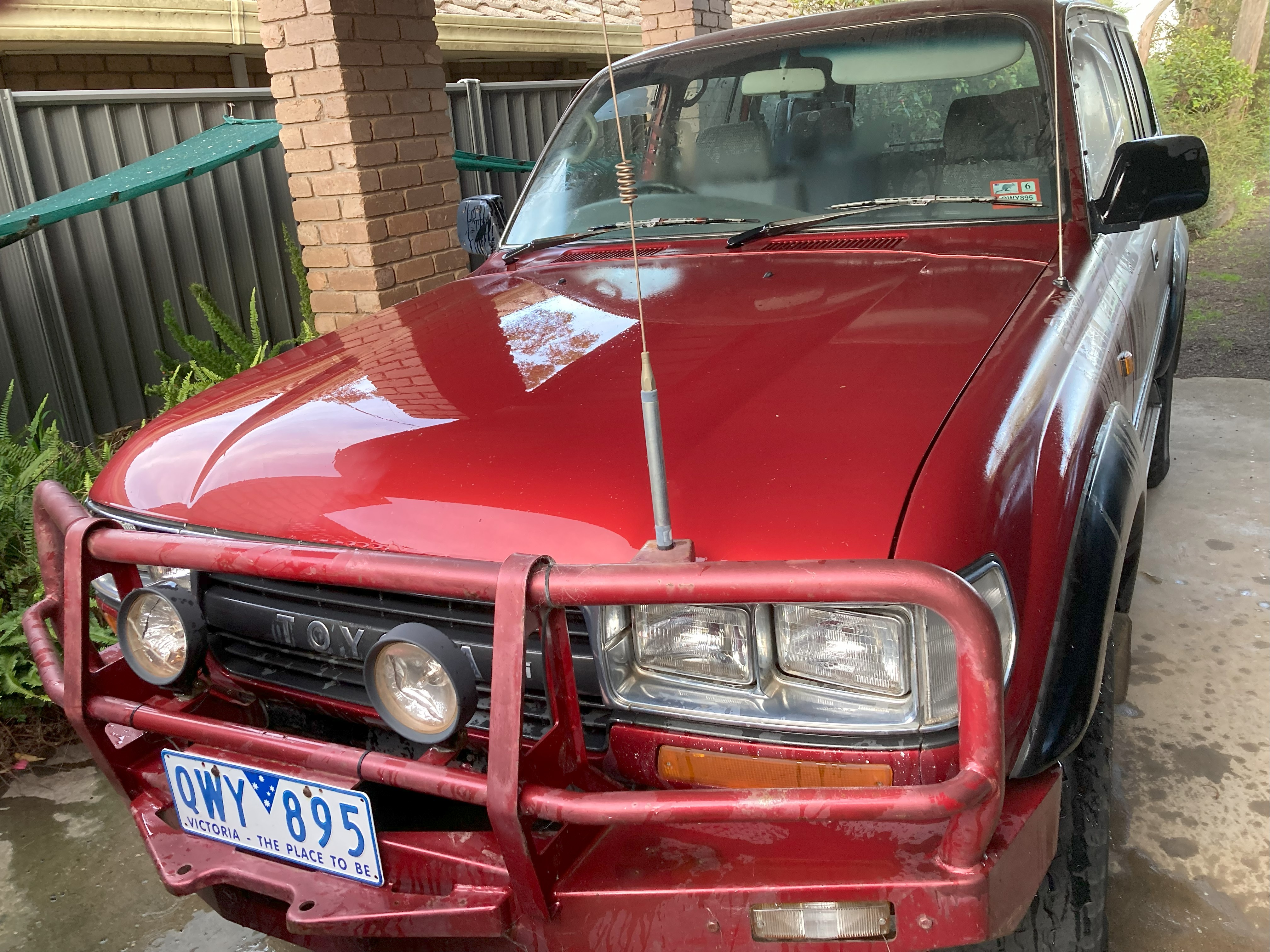 1990 toyota landcruiser gxl fj80r wagon