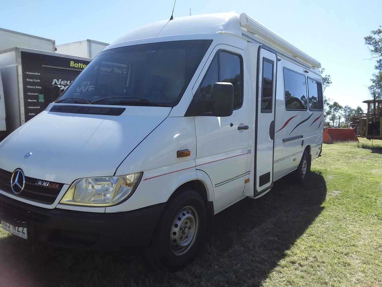 2005 mercedes-benz sprinter motorhome