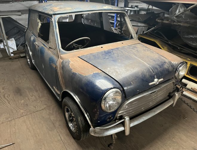1966 morris mini cooper s mk i project