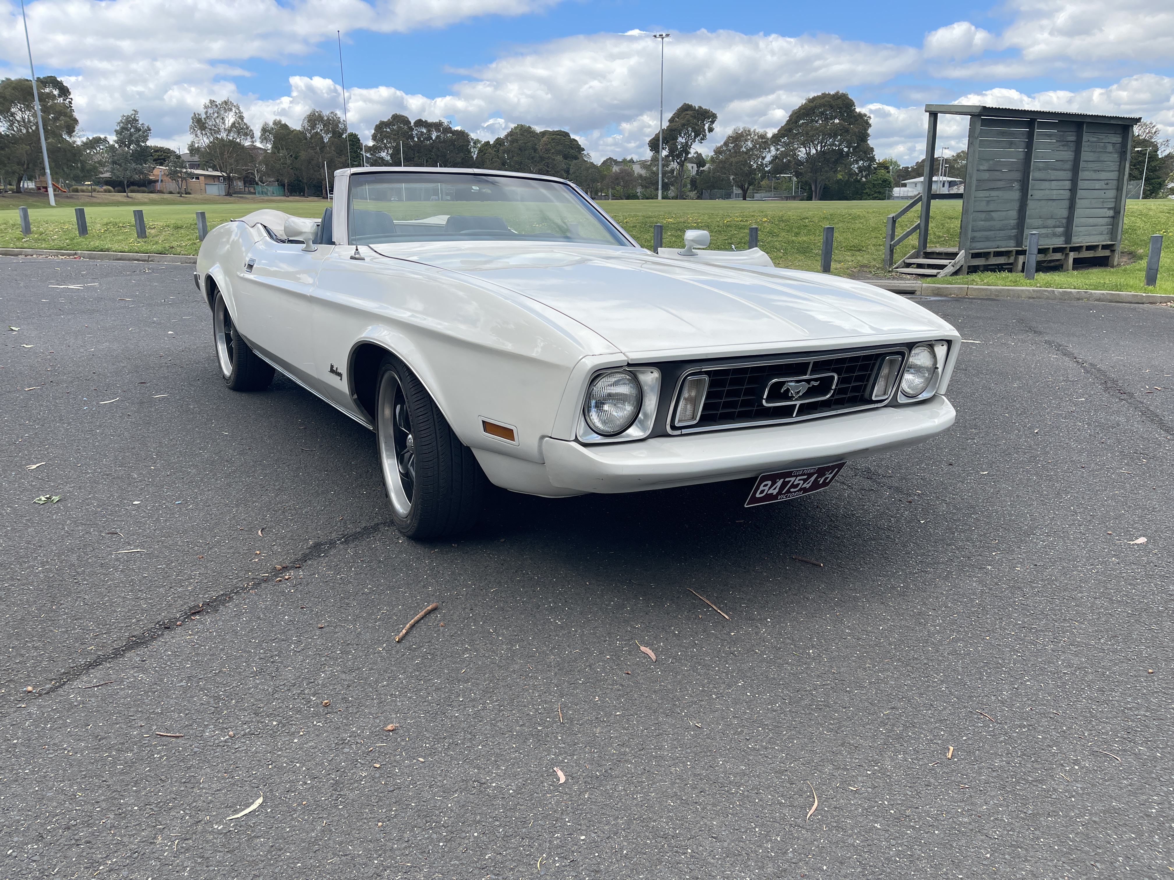 1973 ford mustang 3 sp automatic 2d convertible