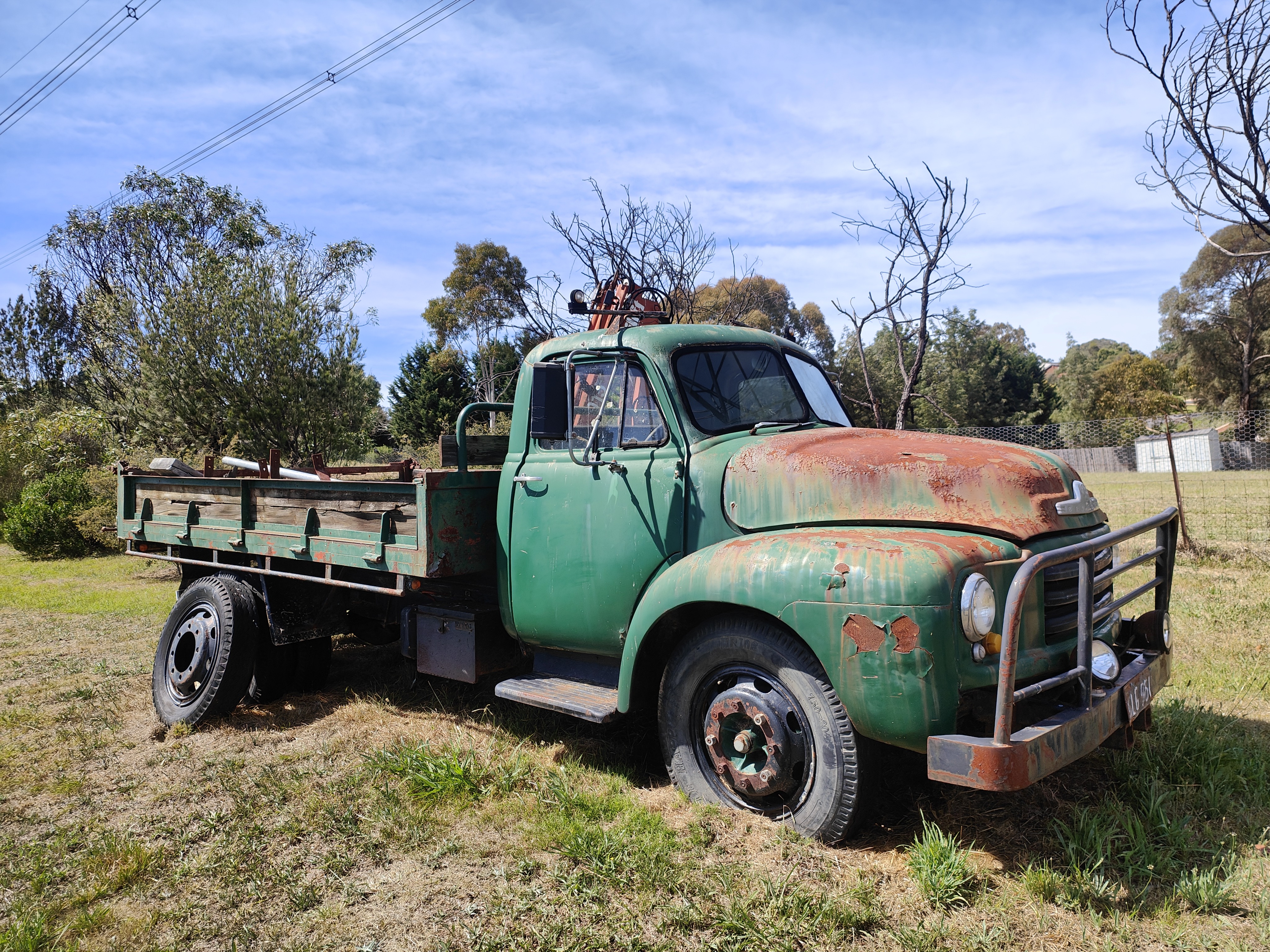 1955 bedford tipper