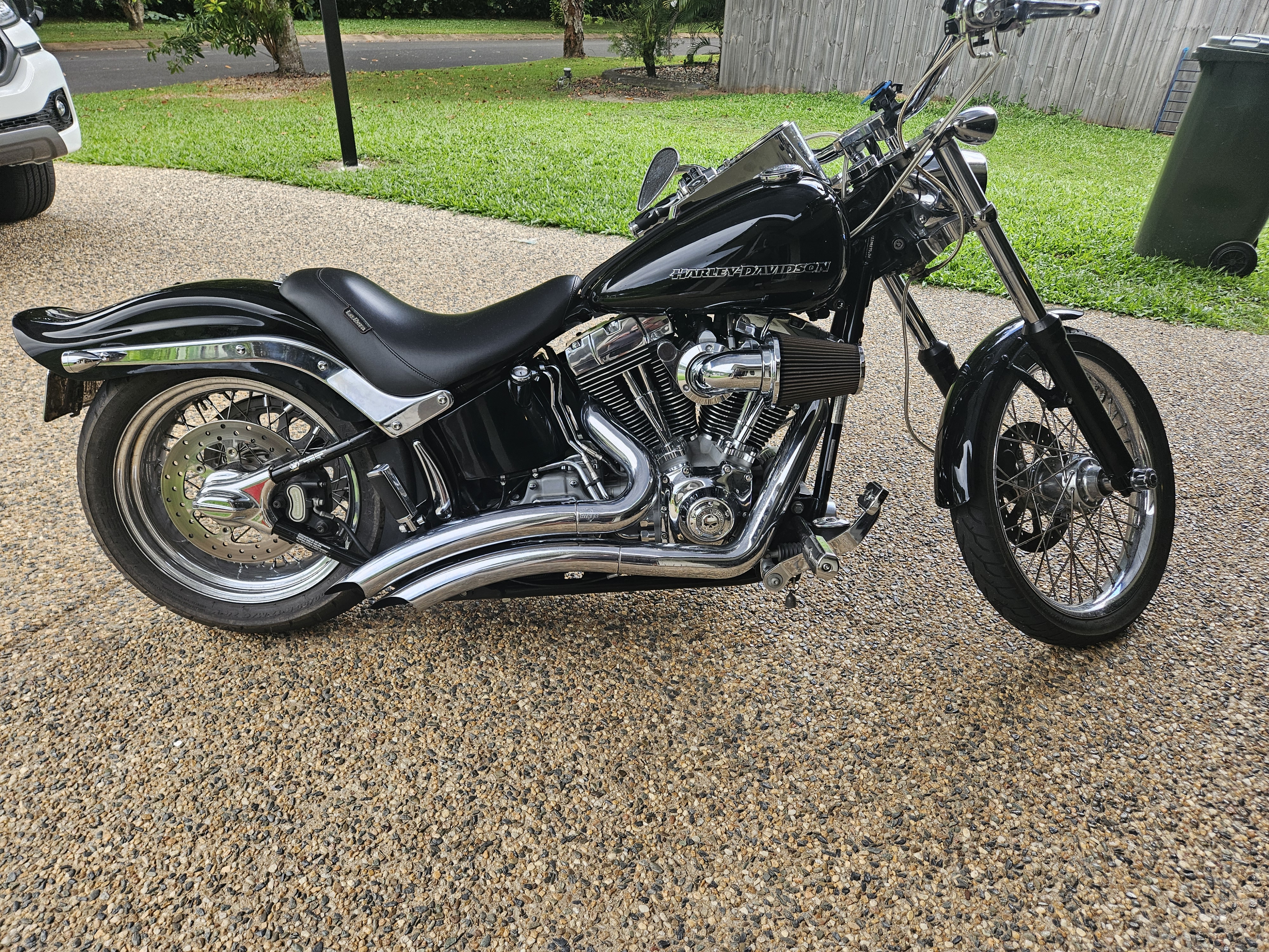 2007 harley-davidson fxstc softail custom cruiser