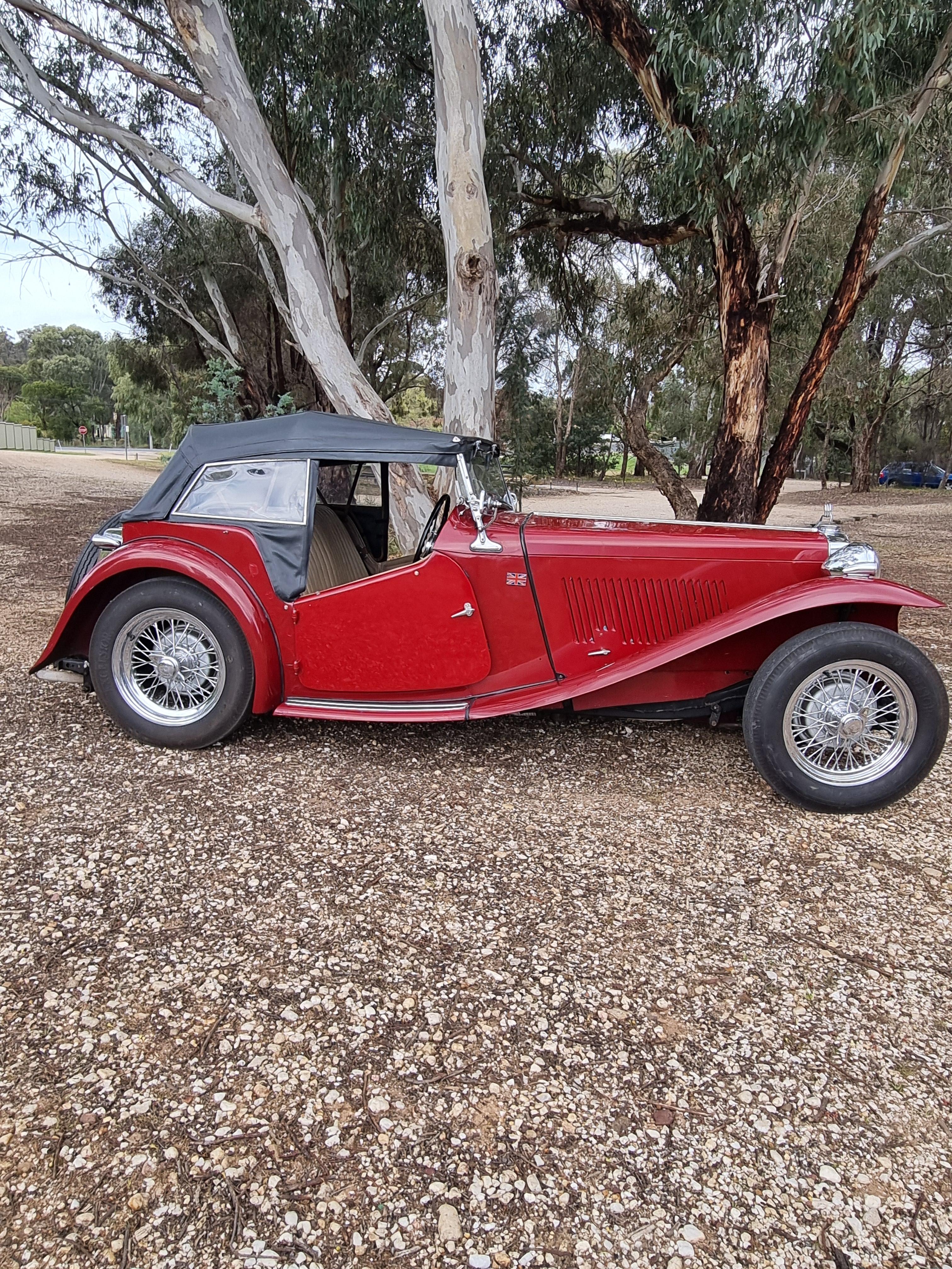 1949 m.g. tc roadster