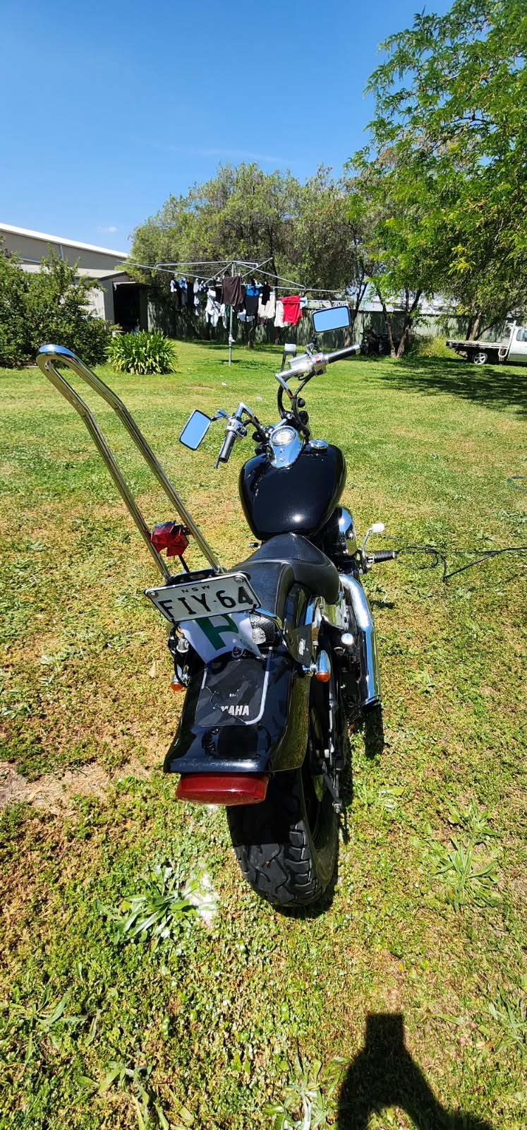 2012 yamaha xvs650 v-star custom cruiser