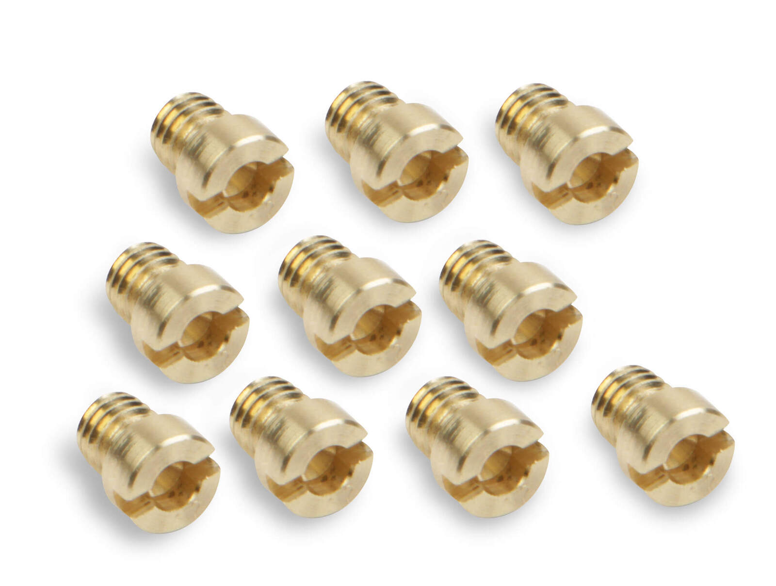 holley air bleed, replaceable, 10-32, size 57, set of 10