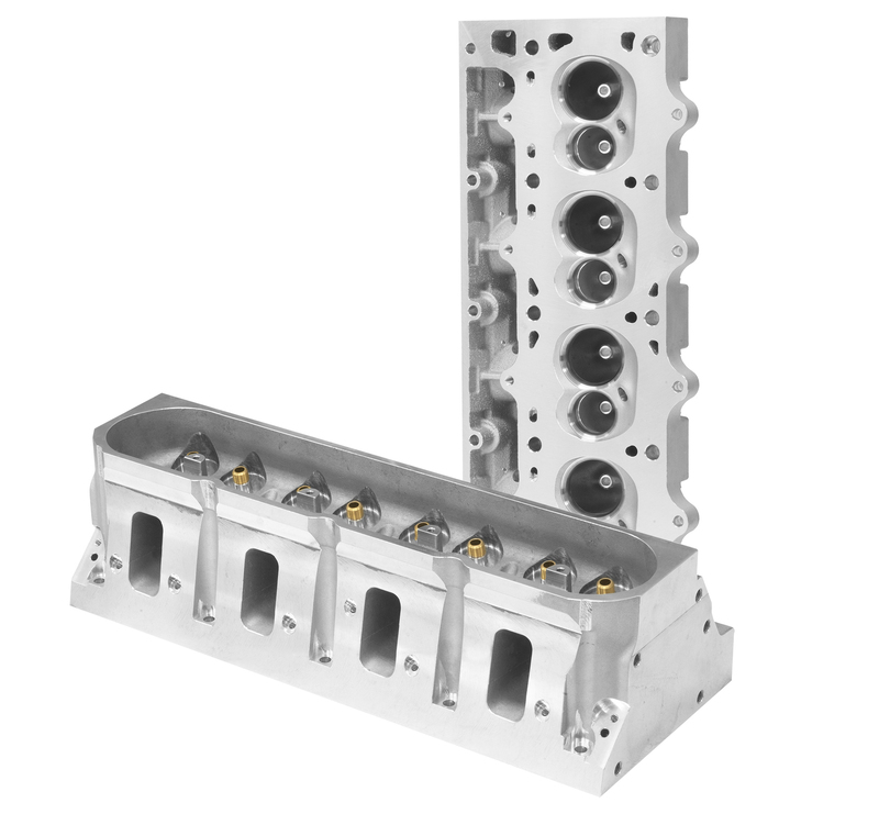 proflow cylinder heads, ls3 supermax 276, holden commodore, chev, aluminium, bare (6bolt) , 70cc chamber, 276cc, 15deg, pair