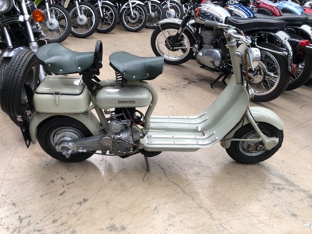 1953 lambretta 125 scooter