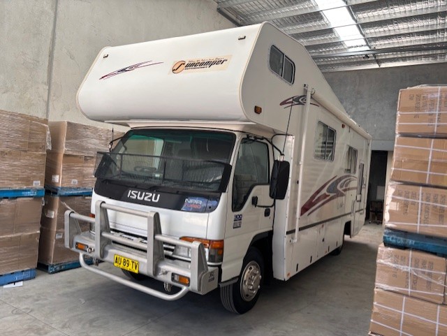 2002 isuzu automatic motorhome
