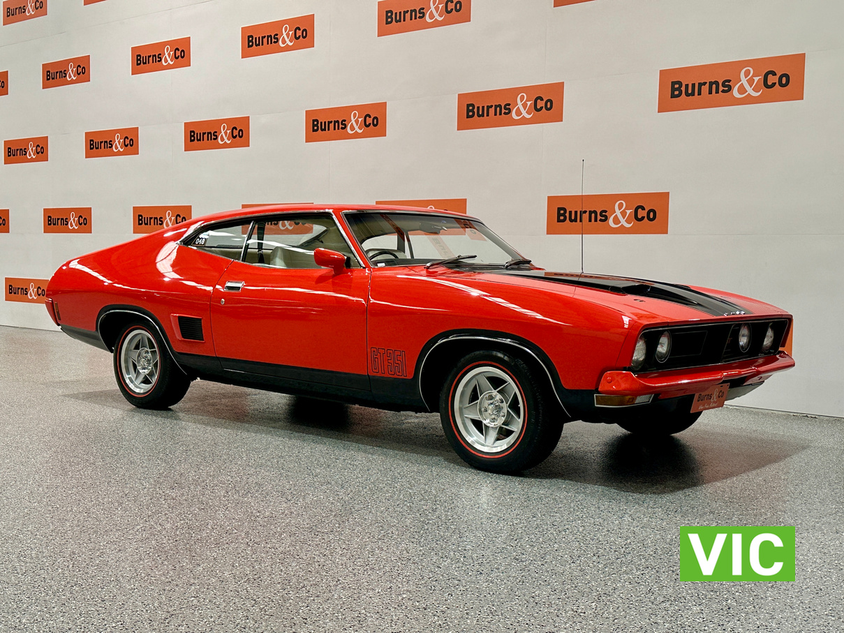 1975 ford xb gt hardtop manual 351 v8 (t code) sedan