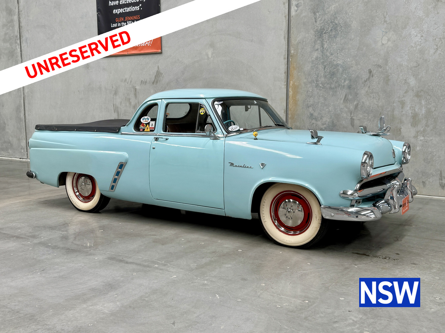 1953 ford mainline 50th anniversary manual ute