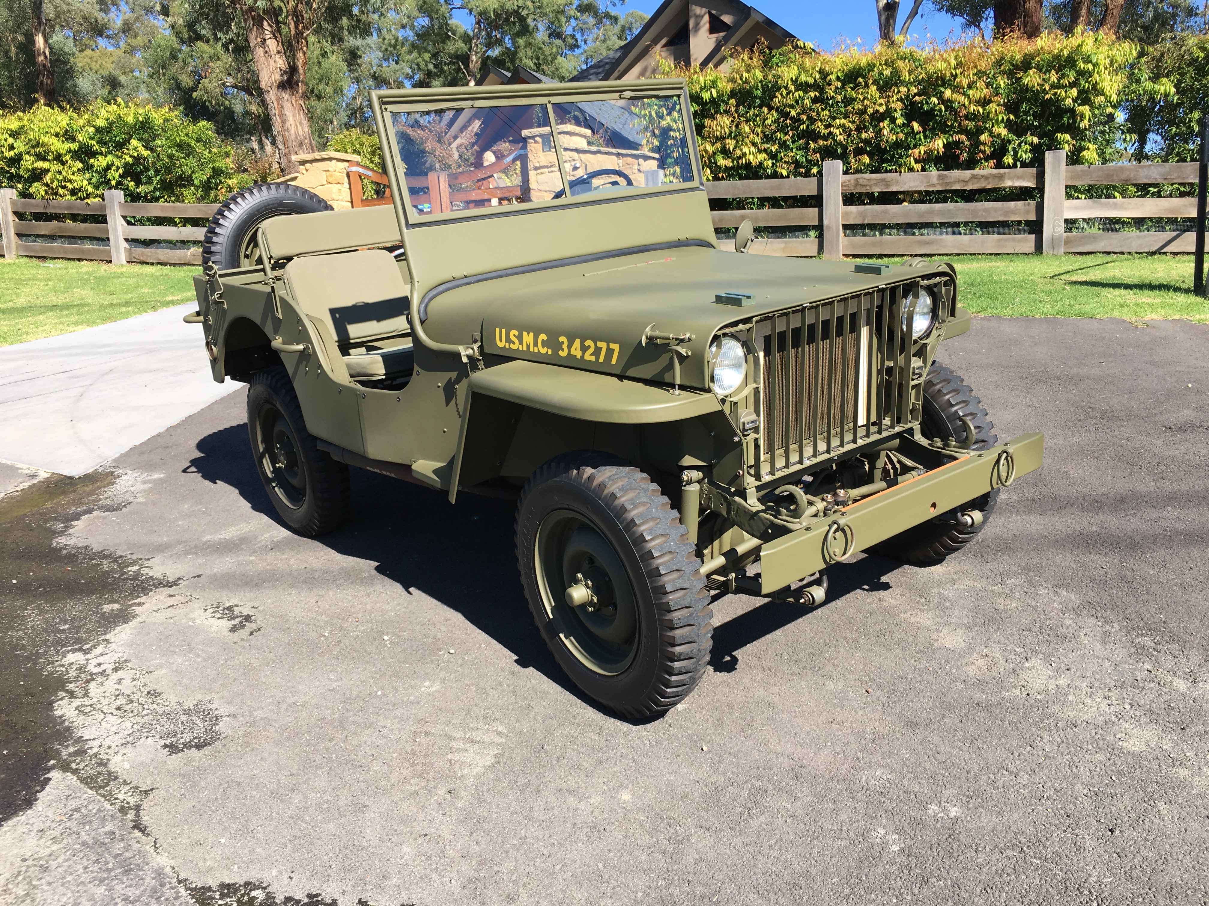 1942 willys mb us mc jeep