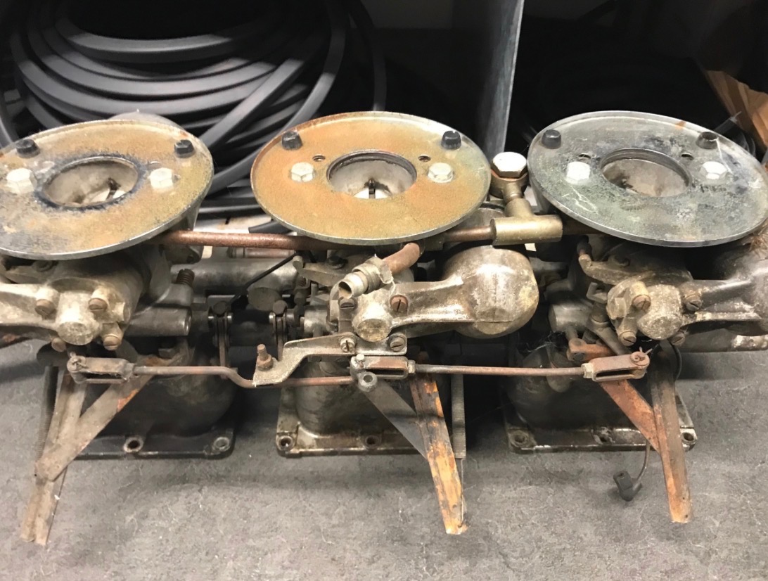 jaguar e type series 1 3.8 triple su carburettors