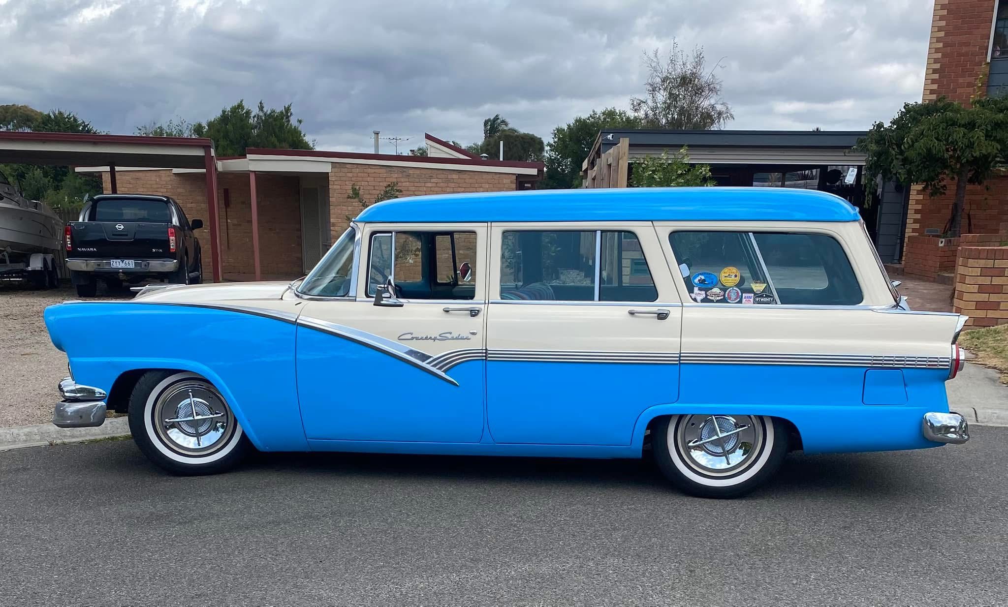 1956 ford country sedan wagon