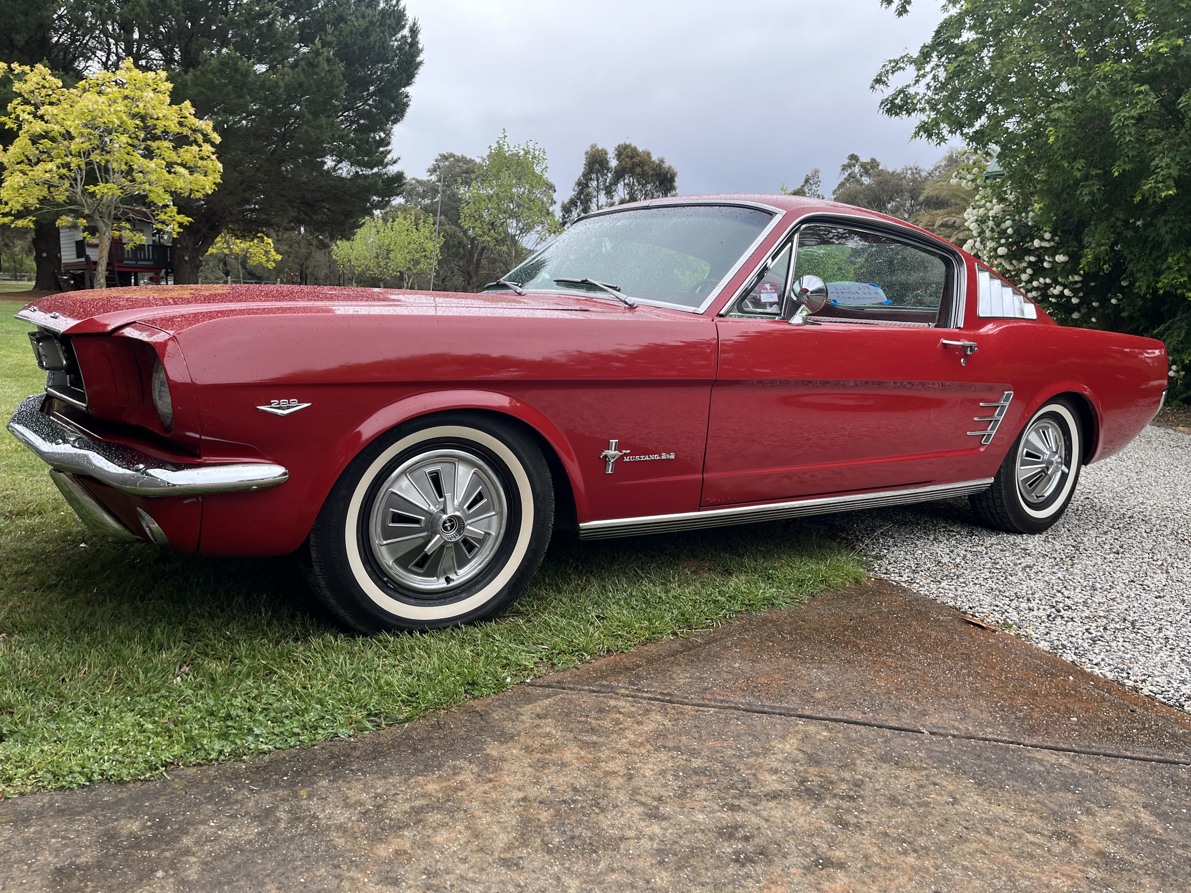 1966 ford mustang 2+2 automatic 2d fastback 