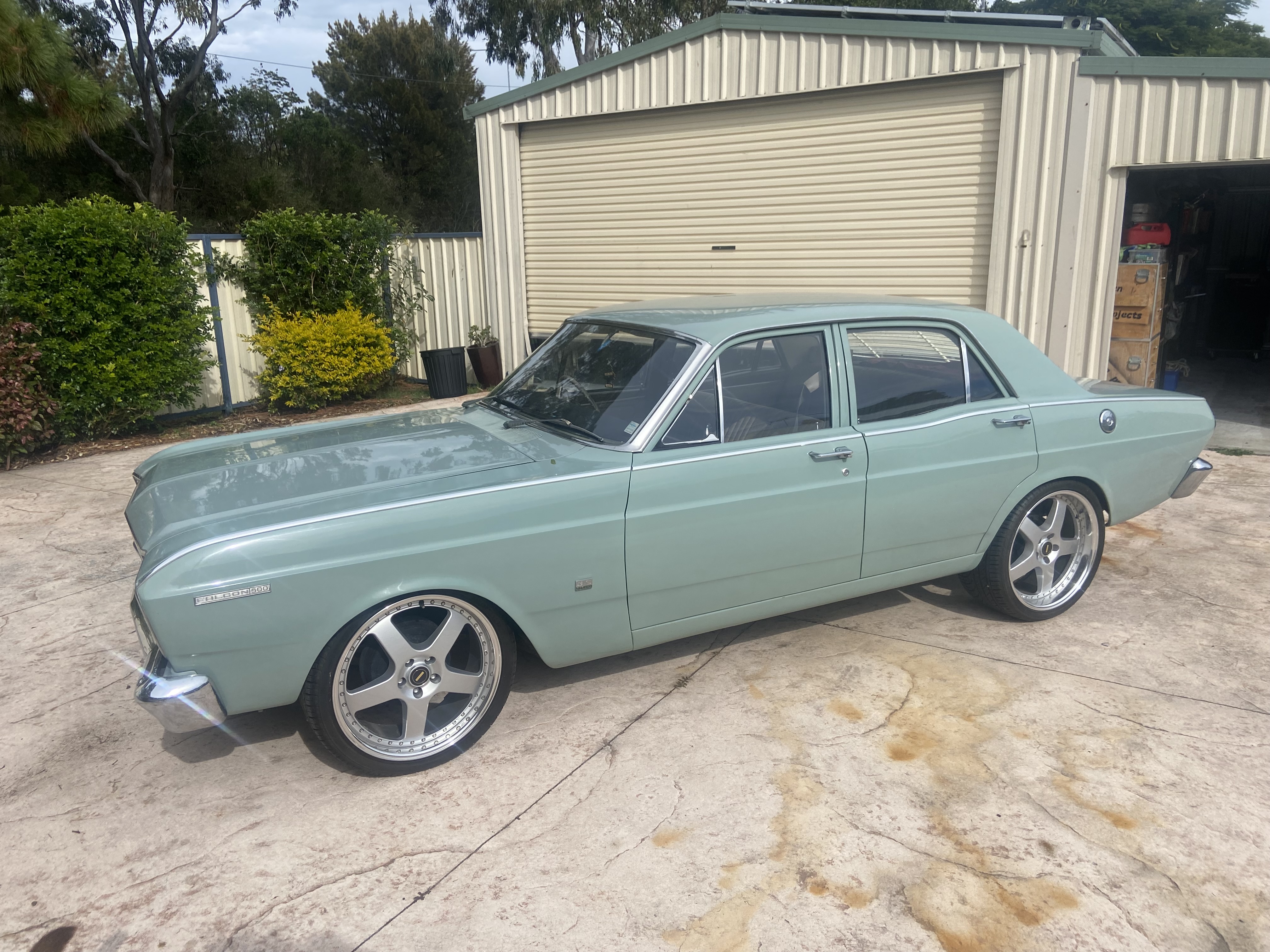 1968 ford falcon xt 500 3 sp automatic 4d sedan