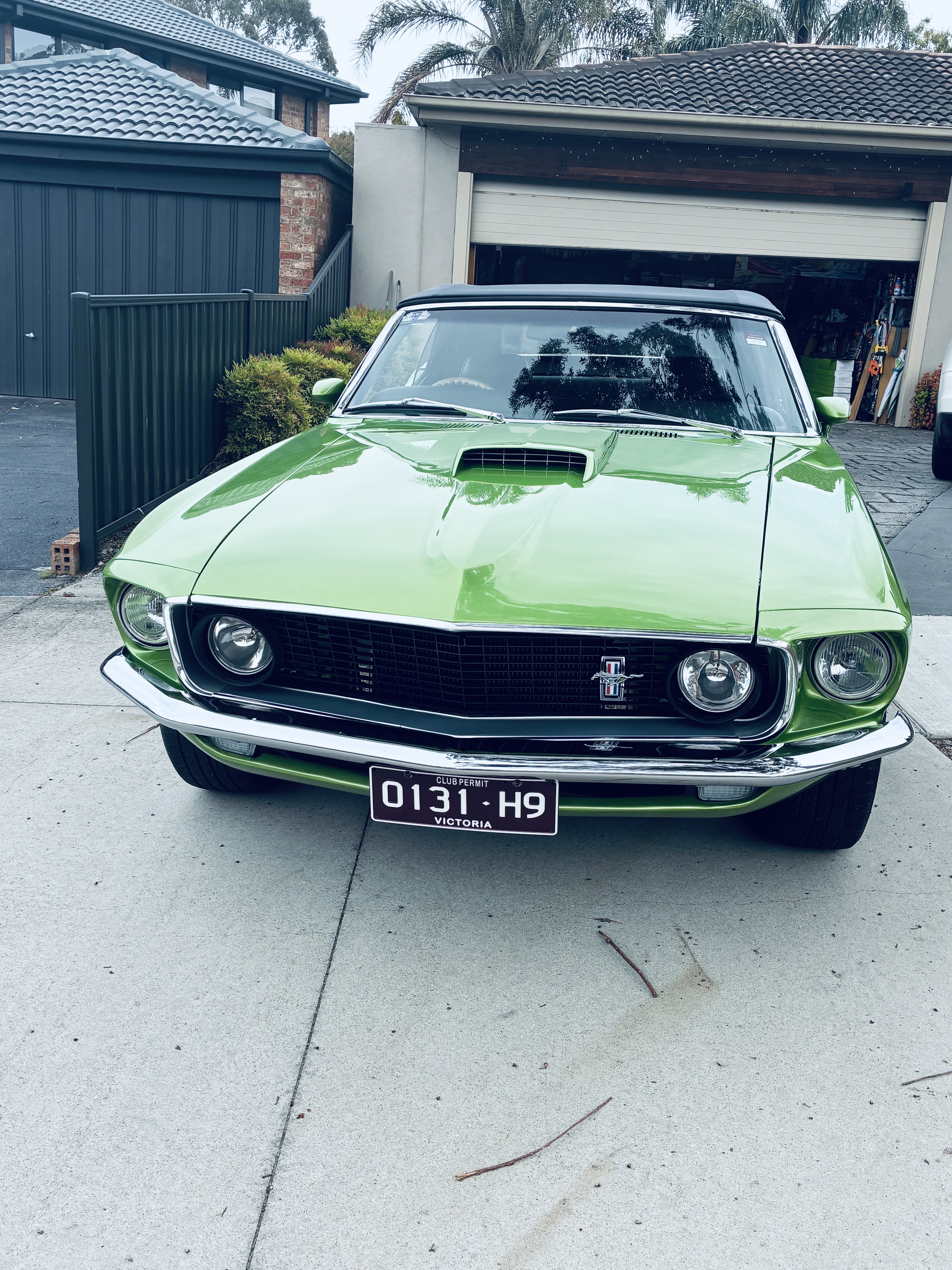 1969 ford mustang convertible
