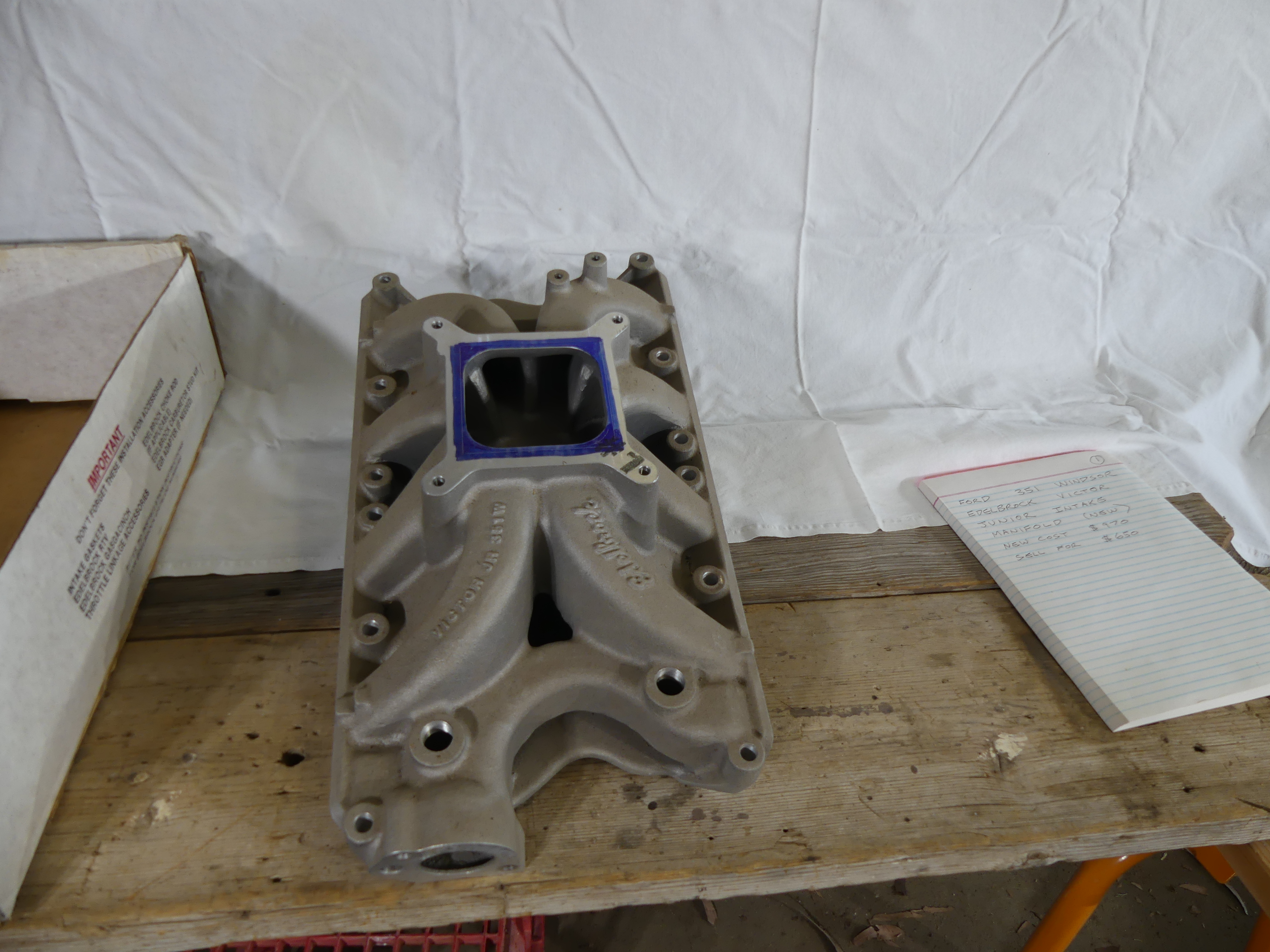 ford 351 windsor manifold