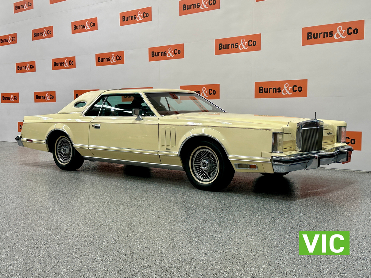 1976 lincoln continental mark v automatic coupe
