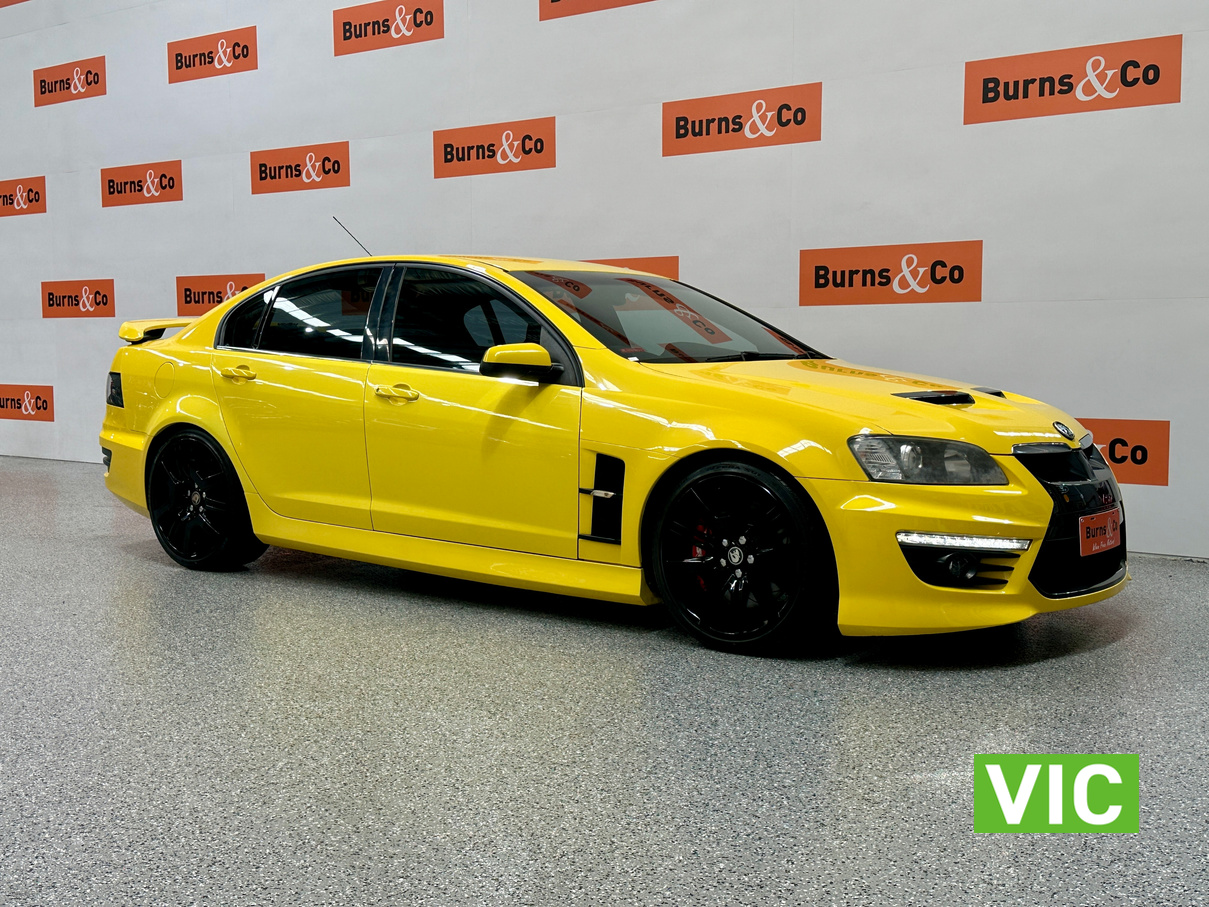 2010 holden ve gts build no 0479 6.2l v8 manual sedan