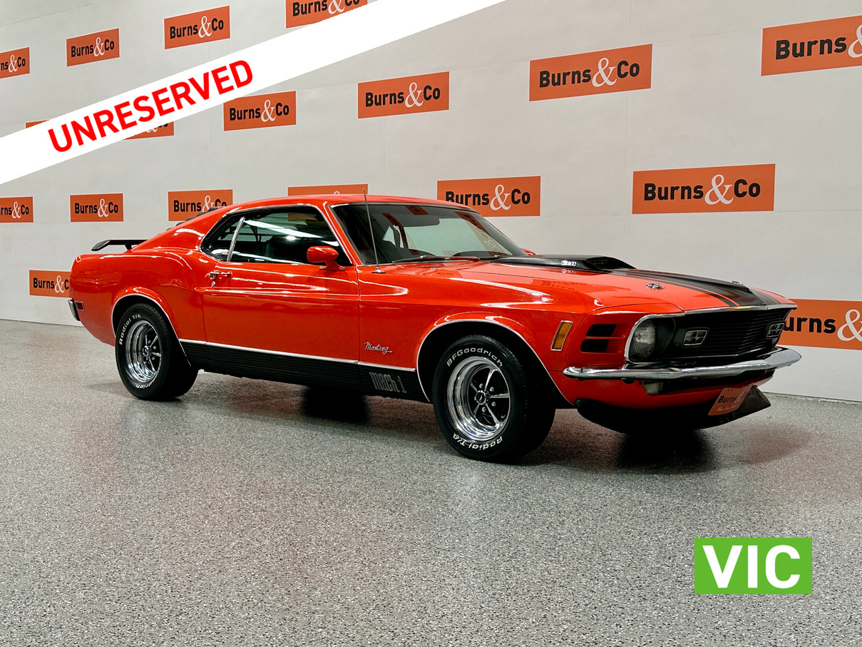 1970 ford mustang mach 1 auto fastback 