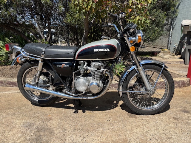 1972 honda cb500 four road