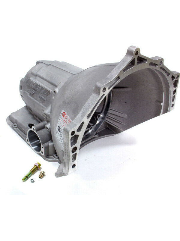 reid automatic transmission case, aluminum, natural, gm, powerglide, each