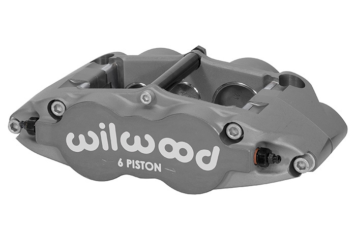 wilwood caliper, fnsl6r, radial, 1.25 in. rotor width, 14.00 in. rotor dia, 1.62/1.12/1.12 in. bore, rh, alum, ano, each