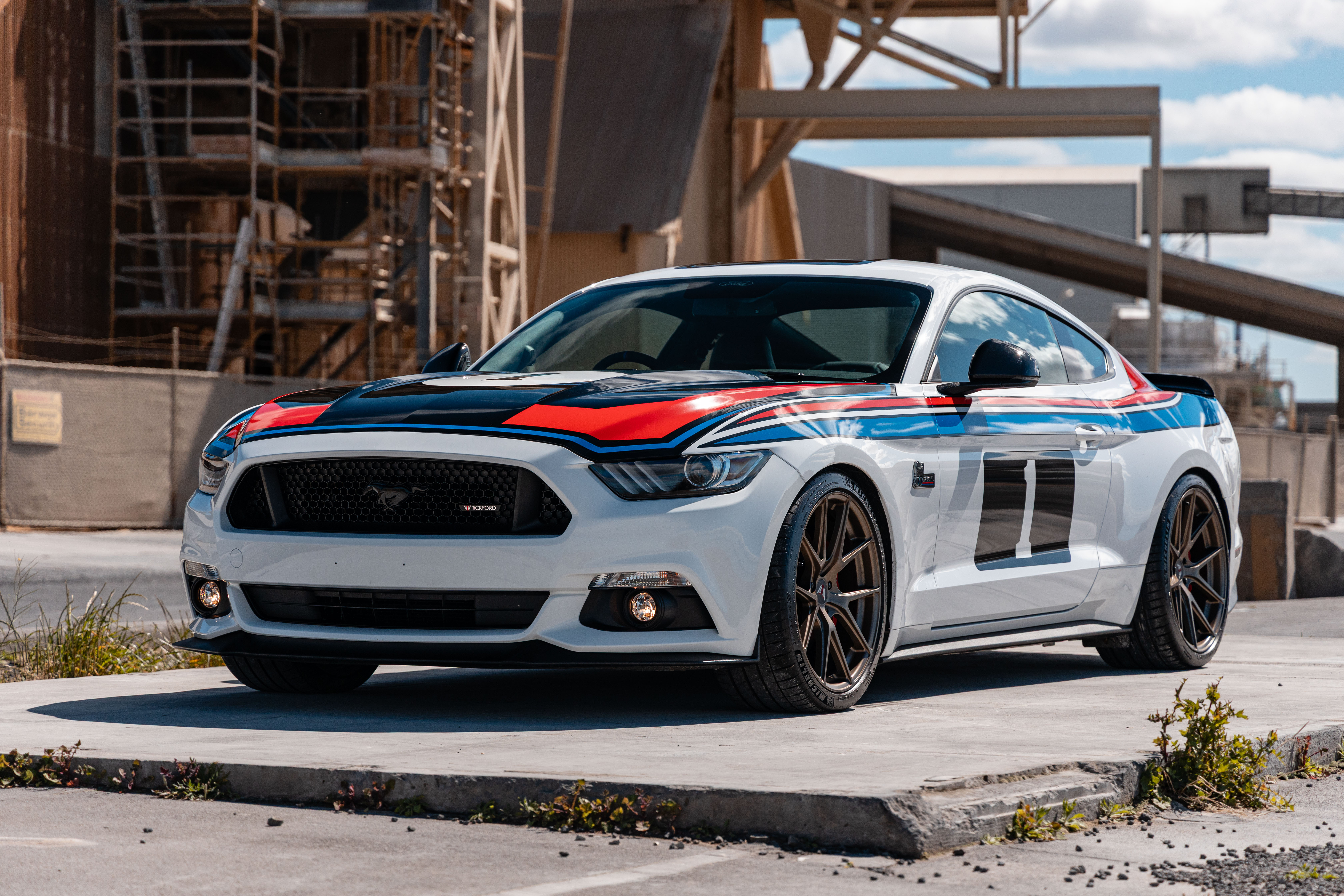 2017 ford mustang gt tickford bathurst 77 - allan moffat special coupe