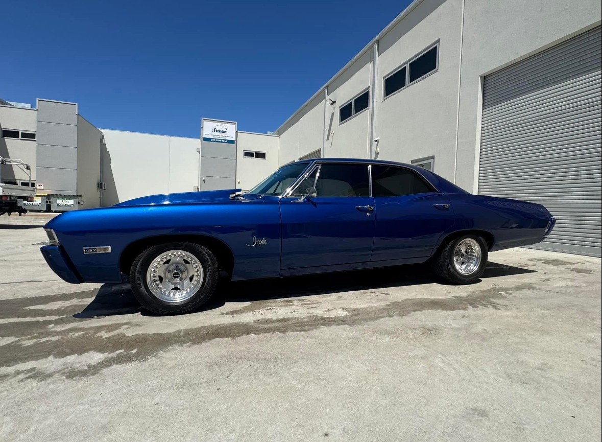 1968 chevrolet impala 2 sp automatic 4d sedan