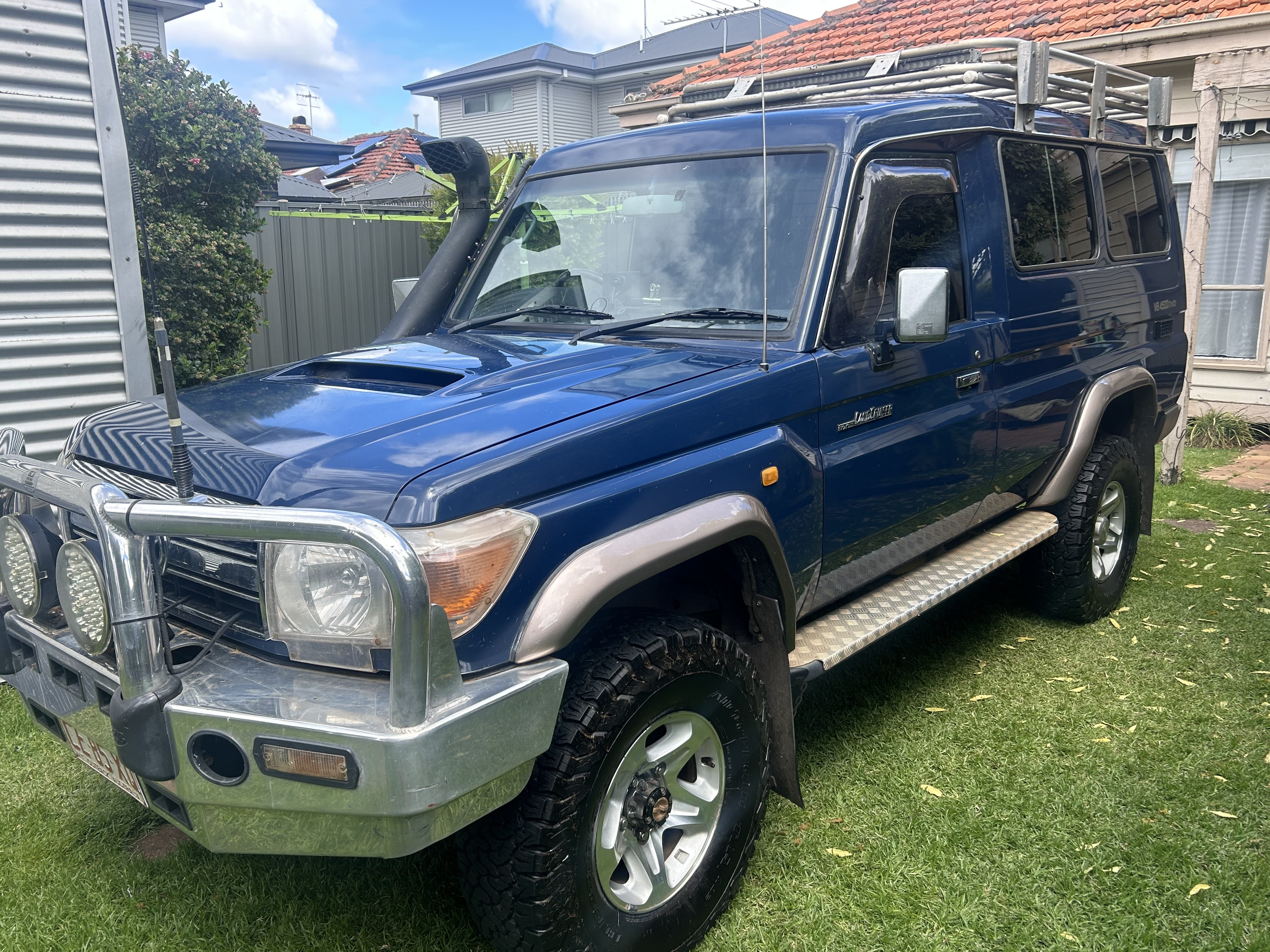2008 toyota landcruiser vdj78r gxl troopcarrier