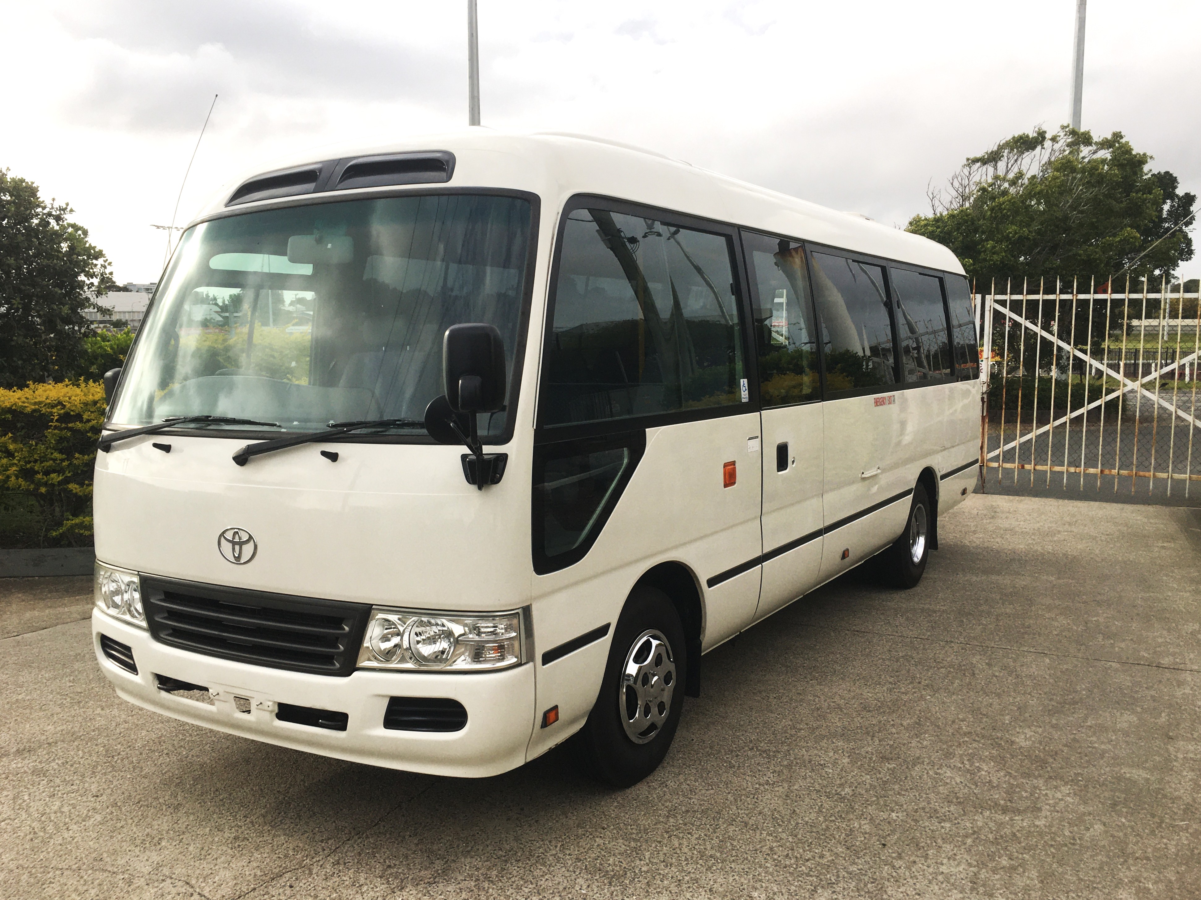 2014 toyota coaster wheelchair coaster